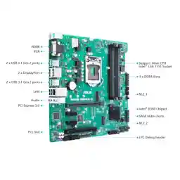 مادربرد ایسوس مدل Prime b360 mc Asus Prime b360 mc Motherboard