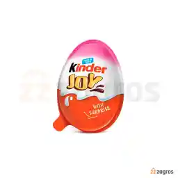 تخم مرغ شانسی شکلاتی کیندر جوی مدل Pink وزن 20 گرم