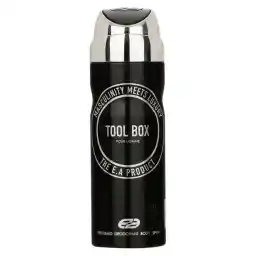 اسپری خوشبوکننده بدن و دئودورانت مردانه عماد آرا مدل Tool Box حجم 200 میل