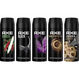 ست کادویی مخلوط اسپری بدن دئودورانت AX - 5 عدد - بسته ارزشی