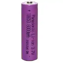 باتری لیتیوم یون قابل شارژ پاناسونیک کد P-18650 ظرفیت 6000 میلی آمپرساعت