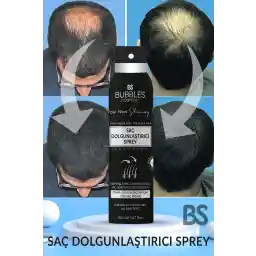 bs bubbles اسپری پرکننده مو آرایشی ضد آب - مشکی 150 میلی لیتر