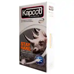 کاندوم کاپوت مدل Stay Hard بسته 12 عددی