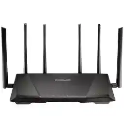 روتر بی سیم گیگابیتی و سه بانده ایسوس مدل RT-AC3200 Asus RT-AC3200 Tri-Band Wireless Gigabit Router