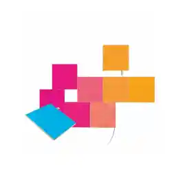 پنل روشنایی هوشمند RGB دیواری 9 عددی مربع نانولیف مدل Nanoleaf Canvas