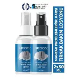 ست اسپری و لوسیون مراقبتی NEDOX برای دست، پا، ناخن و قارچ 50 میلی لیتر