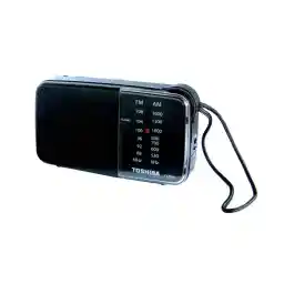 رادیو توشیبا Toshiba Portable Radio with AM/FM TX-PR20 Black