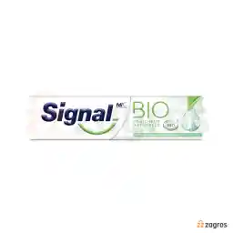 خمیر دندان سفید کننده ارگانیک سیگنال مدل Bio Fraicheur Naturelle حجم 75 میل