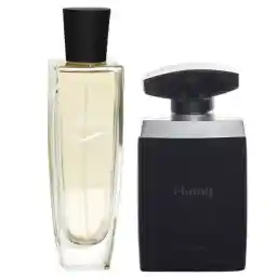 ادو پرفیوم زنانه استاویتا مدل Pure و ادو پرفیوم مردانه ماریاژ مدل Ebony حجم 100 میل