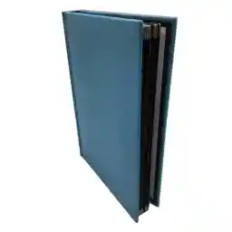 آلبوم طرح دیجیتال 20x30 جلد مخمل آبی