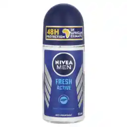 رول ضد تعریق مردانه نیوآ مدل FRESH ACTIVE حجم 50 میلی لیتر رول ضد تعریق مردانه نیوآ مدل FRESH ACTIVE حجم 50 میلی لیتر
