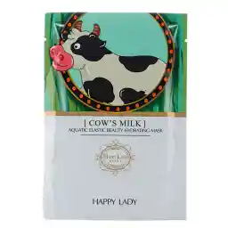 ماسک ورقه ای صورت هپی لیدی حاوی پروتئین شیر گاو