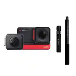 دوربین فیلم برداری ورزشی اینستا 360 مدل ONE RS bullet Time bundel به همراه لوازم جانبی