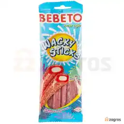 پاستیل مدادی ببتو مدل Wacky Sticks وزن 75 گرم