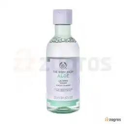 تونر التیام بخش آلوئه ورا بادی شاپ مناسب پوست حساس 250 میل