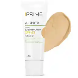 کرم ضد آفتاب رنگی SPF60 پرایم مناسب پوست چرب حجم 40 میل (بژ روشن)