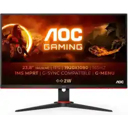 AOC 24G2SPU - مانیتور بازی Full HD IPS - سازگار با G-Sync - Verstelbaar - 24 اینچ - 165 هرتز