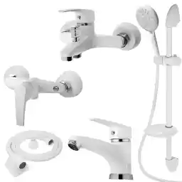 ست شیرآلات دزلی مدل دنا لایت BZ مجموعه 5 عددی