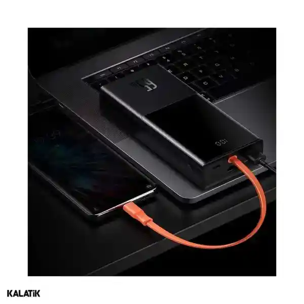 پاوربانک باسئوس مدل PPJL000001 با ظرفیت 20000 میلی آمپر