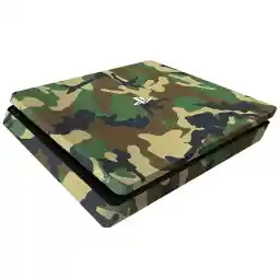 برچسب افقی پلی استیشن 4 اسلیم ونسونی طرح Special CamoFlag