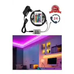Nanopro 5 Mt متحرک Plug and Play با کنترل از راه دور RGB Strip Light Lighting 5 متری چسب مجموعه Ultra Pixel