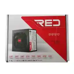 منبع تغذیه کامپیوتر RED مدلALPHA 380w RED ALPHA 380w power