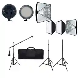 پروژکتور 100 وات Diamond SMD Projector T023 + سافت باکس چراغ دار