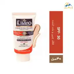 کرم ضد آفتاب الارو SPF 30 بژ طبیعی oil free برای پوست چرب 40 میل