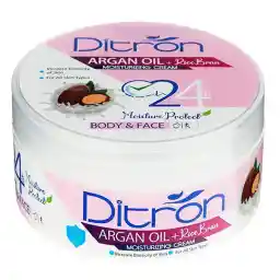 کرم مرطوب کننده دیترون حاوی روغن آرگان حجم 200 میل