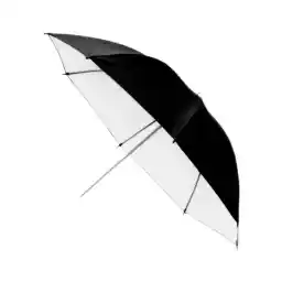 چتر سفید مشکی 100 سانتی متری photography umbrella 100cm