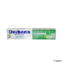 خمیر دندان سفید کننده ارگانیک دوربان Durban’s حاوی عصاره مریم گلی 75 میل