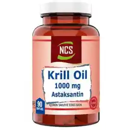 Ncs Krill Oil 1000 mg Astaksantin 2 Mg 90 Softgel