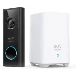 امنیت eufy، زنگ ویدیوی بیسیم با باتری، وضوح 2K HD، تشخیص هوش مصنوعی