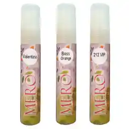 عطر جیبی زنانه مرو مدل W1 حجم 8 میل - مجموعه سه عددی