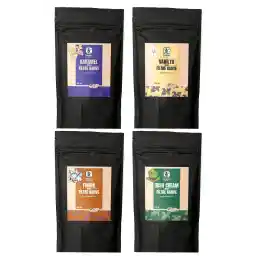 ست قهوه بونگاردی 4x200 گرم کارامل فندقی وانیلی کرم ایرلندی با طعم فیلتر قهوه