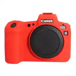 کاور دوربين Silicon Cover Canon EOS R رنگ قرمز