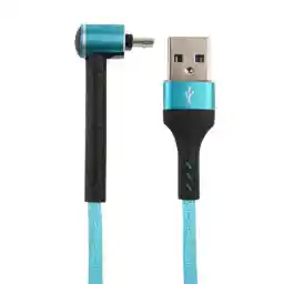 کابل گیمینگ USB به micro-USB نیتو مدل UC43 / آبی روشن