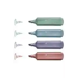 ست 4 رنگ خودکار مارک فلزی فابر کاستل-2