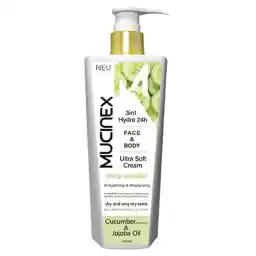 کرم صورت و بدن ماسینکس حاوی عصاره خیار و جوجوبا حجم 200 میل