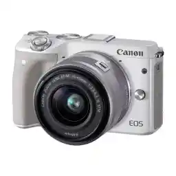 دوربین بدون آینه کانن Canon EOS M3 Kit 15-45mm f/3.5-6.3 IS STM WHITE