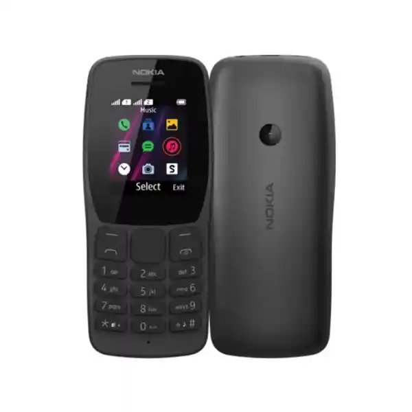 گوشی موبایل نوکیا مدل 110 2019 TA-1192 DS دو سیم کارت - مشکی