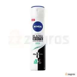اسپری ضد تعریق زنانه نیوآ مدل Black And White Fresh حجم 150 میل
