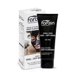 ماسک صورت فاربن همراه با کربن فعال مناسب پوست های چرب و آکنه دار 75 میل