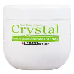 ماسک مو کریستال مناسب موهای رنگ شده و آسیب دیده حجم 500 میل