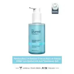 ژل پاک کننده مرطوب کننده و ترمیم کننده پوست های خشک و مختلط The Purest Solutions 200 میلی لیتر