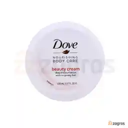 کرم مرطوب کننده بدن داو مدل Beauty Cream حجم 150 میل