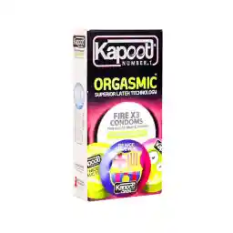 کاندوم خاردار کاپوت مدل Orgasmic بسته 12 عددی