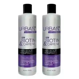 شامپو تقویت کننده ریشه مو Urban Care برای کمک به رشد سریع بیوتین و کافئین 2 عدد