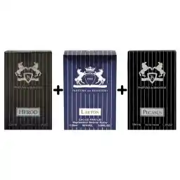 پک سه عددی ادوپرفیوم جیبی مردانه برندینی مدل Pegasus و Herod به همراه مدل Layton (هدیه)