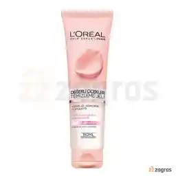 ژل شستشوی صورت لورآل مناسب پوست خشک و حساس 150 میل